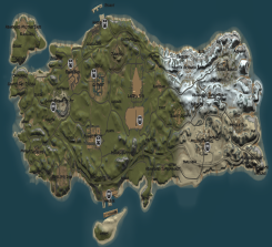 Turkey Server Map